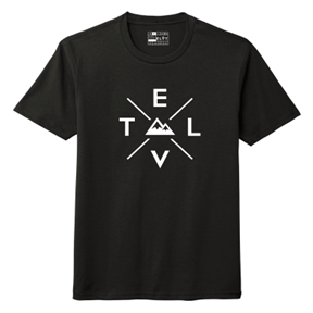 Men's Directional Tee Black