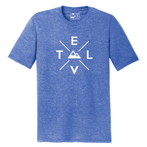 Men's Directional Tee Royal Frost